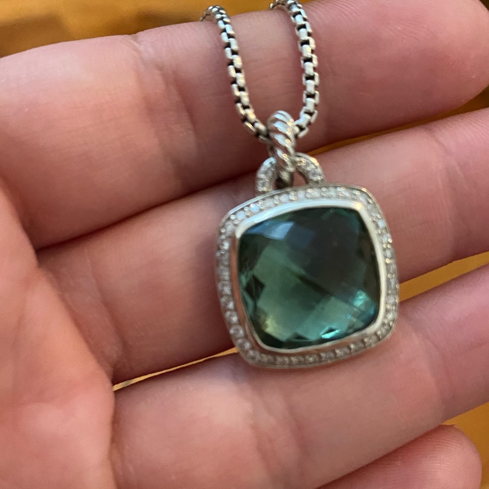 Albion Prasiolite necklace 14